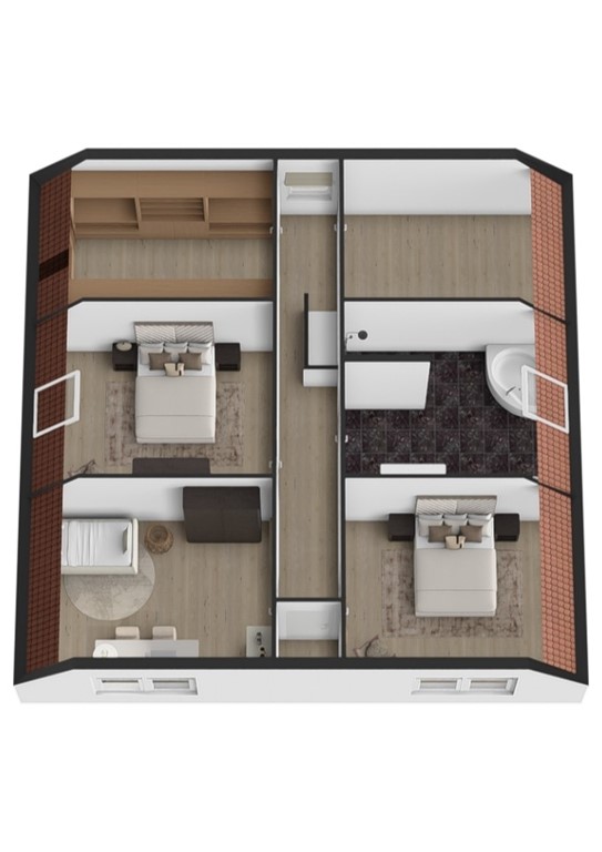 mediumsize floorplan